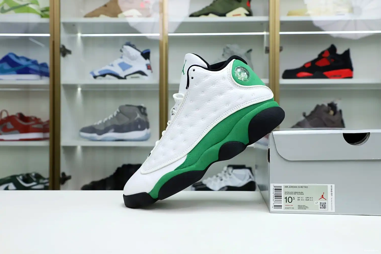 AIR 13 Kimikick GREEN” JORDAN “LUCKY DB6537-113 0427